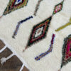 Hand Knotted Azilal Rug, Moroccan Custom Rug, Colorful New Design Wool Rug, Handmade Azilal Rug