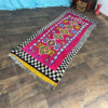 Runner Boujaad Rug, Gifts Runner Rug, Moroccan Runner Rugs, Runner Rug Berber, Handmade Runner