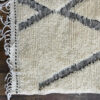 Gorgeous Beni Ourain Rug, Moroccan berber rug, Rug for livingroom, Handwoven Moroccan Rug ,Green Authentic Wool rug ,area rug For Bed Room